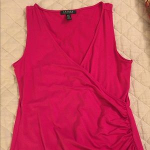 Sleeveless surplice top LAUREN Ralph Lauren Size m
